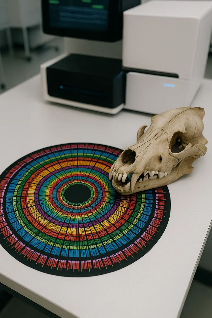 Mapping the Complete Dire Wolf Genome